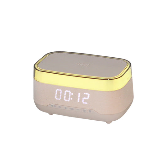 Wireless Charging Multifunctional Bluetooth Audio Alarm Clock Night Light